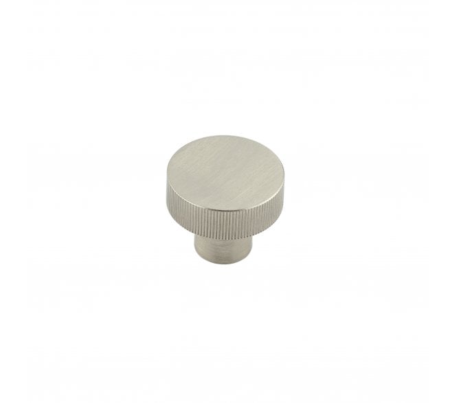Hoxton Thaxted Lined Cabinet Knobs - Satin Nickel