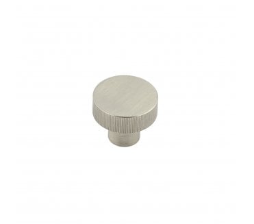 Hoxton Thaxted Lined Cabinet Knobs - Satin Nickel
