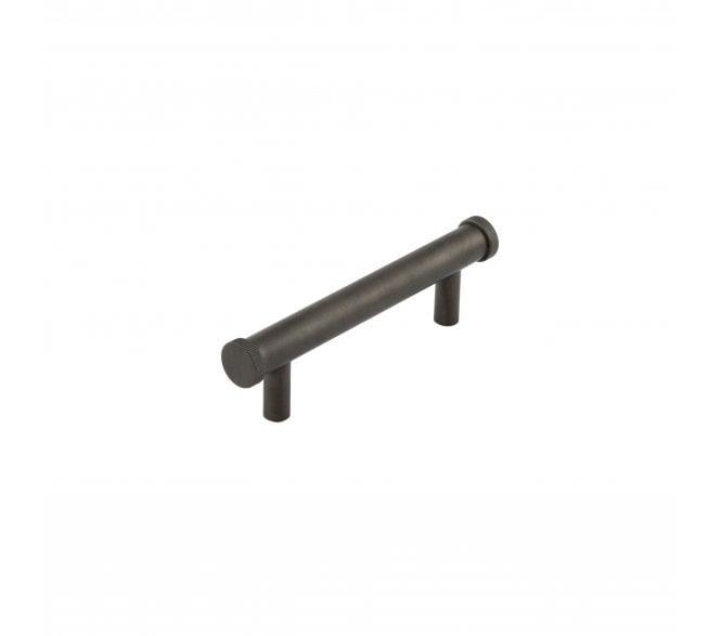 Hoxton Thaxted Lined Ends Cabinet Handles - Dark Bronze