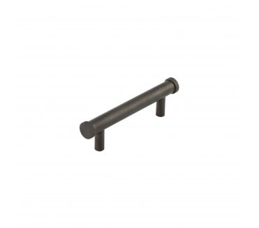 Hoxton Thaxted Lined Ends Cabinet Handles - Dark Bronze