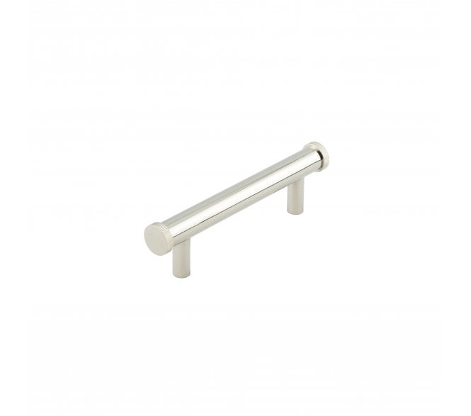 Hoxton Thaxted Lined Ends Cabinet Handles - Polished Nickel
