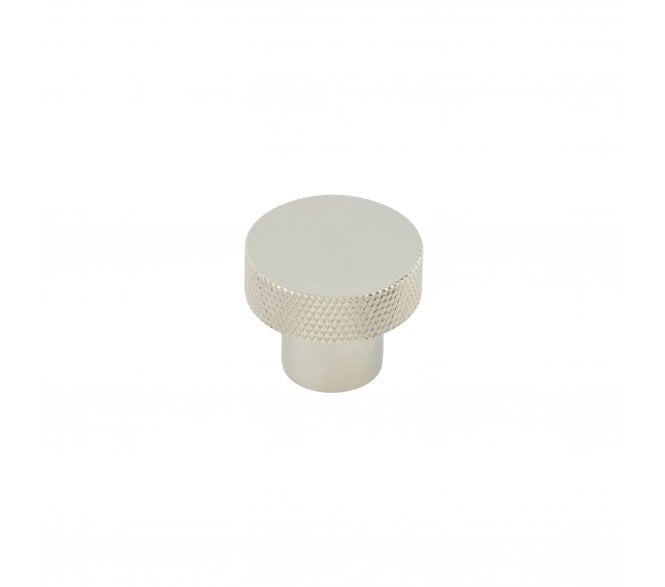 Hoxton Wenlock Knurled Cabinet Knobs - Polished Nickel