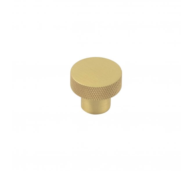 Hoxton Wenlock Knurled Cabinet Knobs - Satin Brass