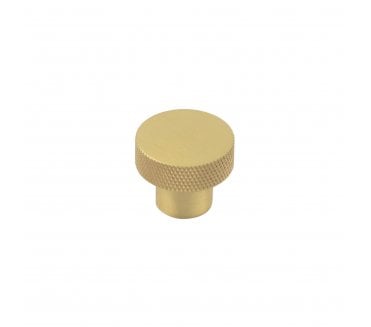 Hoxton Wenlock Knurled Cabinet Knobs - Satin Brass
