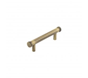 Hoxton Wenlock Knurled Ends Cabinet Handles - Antique Brass