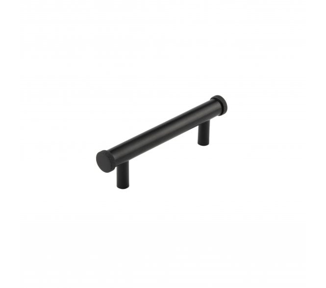 Hoxton Wenlock Knurled Ends Cabinet Handles - Matt Black