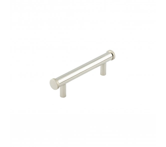 Hoxton Wenlock Knurled Ends Cabinet Handles - Polished Nickel