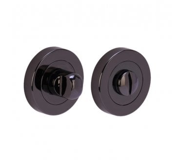 Hunta Designer Bathroom Turn & Release - Black Nickel