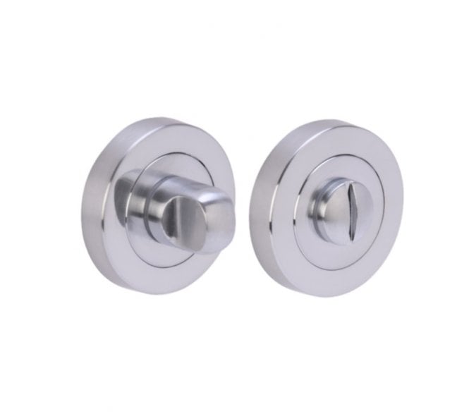 Hunta Designer Bathroom Turn & Release - Satin Chrome