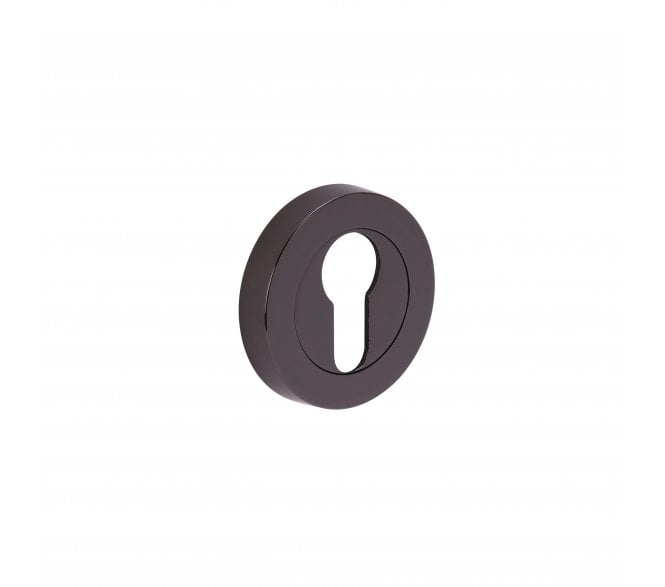 Hunta Designer Euro Profile Escutcheon - Black Nickel