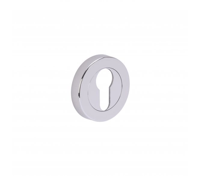 Hunta Designer Euro Profile Escutcheon - Polished Chrome