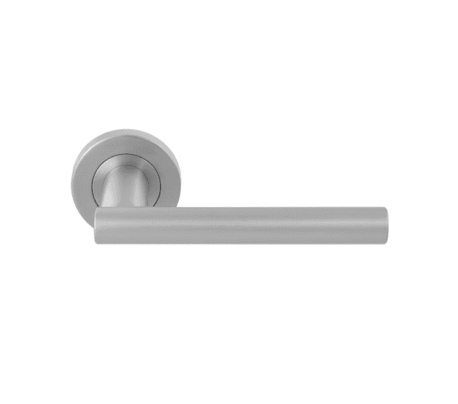 Hunta H2062SCP Solus Lever On Round Rose - Satin Chrome
