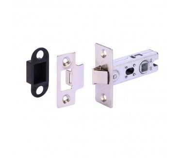 Hunta Hardware H1104 Tubular Mortice Latch 64mm - Nickel Plated