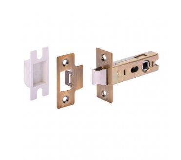 Hunta Hardware H1107 Mortice Latch 76mm - Antique Brass