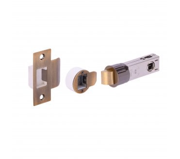 Hunta Hardware H1302 Bullet Mortice Latch 76mm - Antique Brass