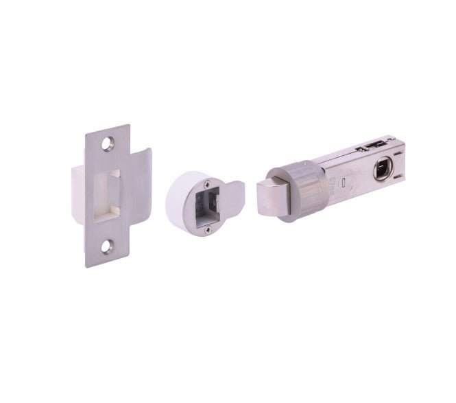 Hunta Hardware H1302 Bullet Mortice Latch 76mm - Satin Nickel
