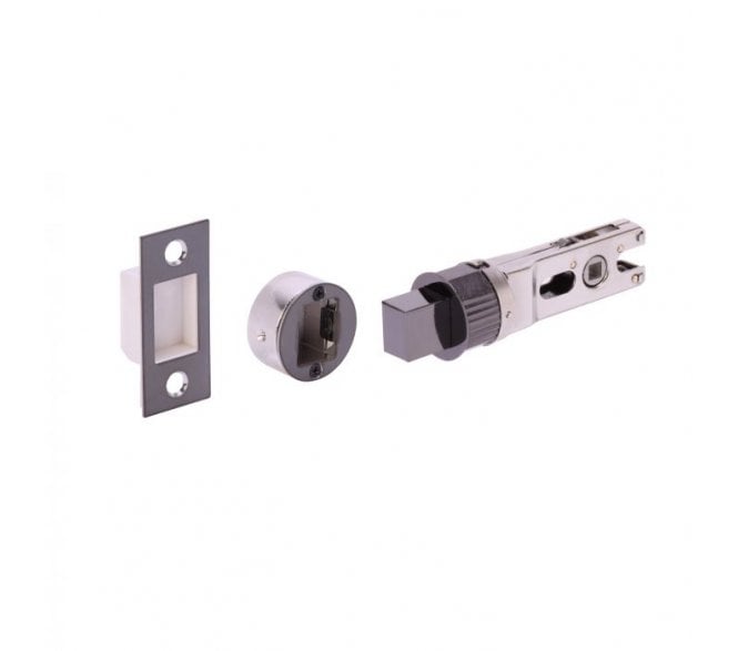 Hunta Hardware H1304 Bullet  Deadbolt 76mm - Black Nickel