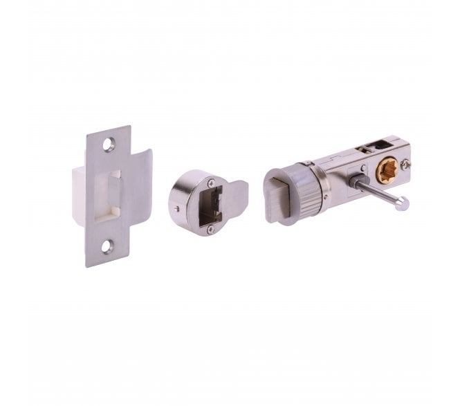 Hunta Hardware H1305 Bullet Privacy  Latch 76mm - Satin