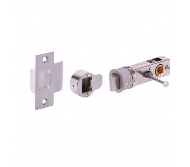 Hunta Hardware H1305 Bullet Privacy  Latch 76mm - Satin