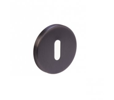 Hunta Keyhole Escutcheon - Matt Black