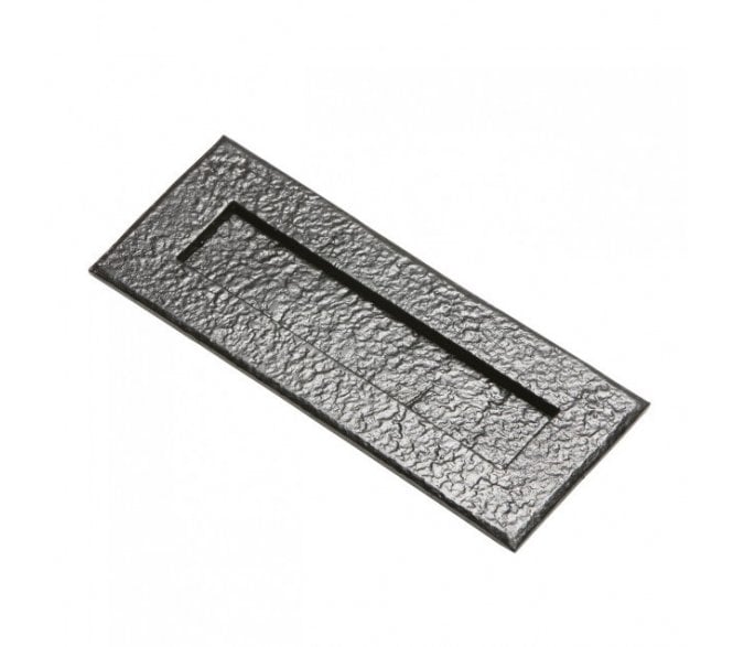 Kirkpatrick 1083 Letter Plate 203x76mm - Black Antique