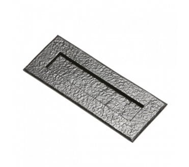 Kirkpatrick 1083 Letter Plate 203x76mm - Black Antique