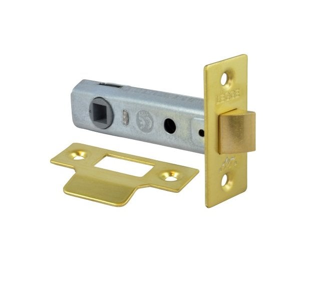 Legge 3721 / 3722 Tubular Mortice Latch - Polished Brass