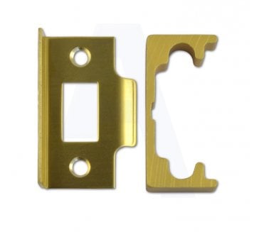 Legge No.21 Tubular Latch Rebate Kit 13mm - Polished Brass