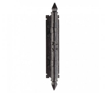 Ludlow LF5103 Armorial Pull Handle On Backplate 406mm - Black Antique
