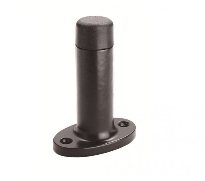 Ludlow LF5130 Skirting Door Stop 75mm - Black Antique
