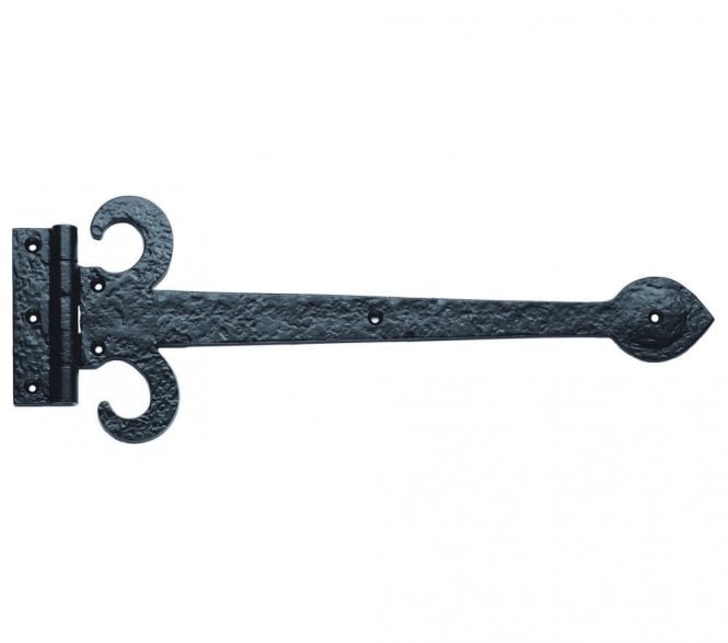 Ludlow LF5519A Sword Tee Hinges (Pair) 515mm - Black Antique