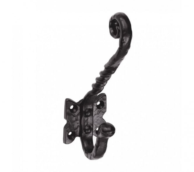 Ludlow LF5526  Hat & Coat Hook - Black Antique