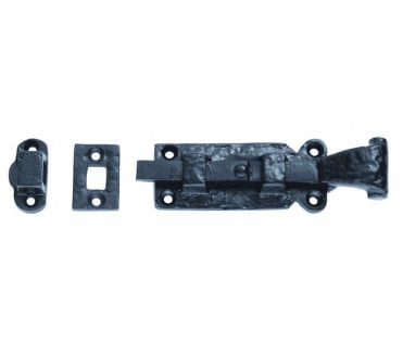 Ludlow LF5530 Straight Door Bolts - Black Antique