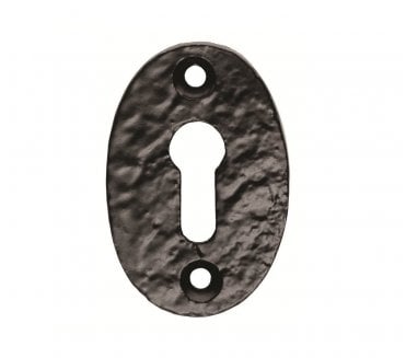 Ludlow LF5539U Keyhole Escutcheon - Black Antique
