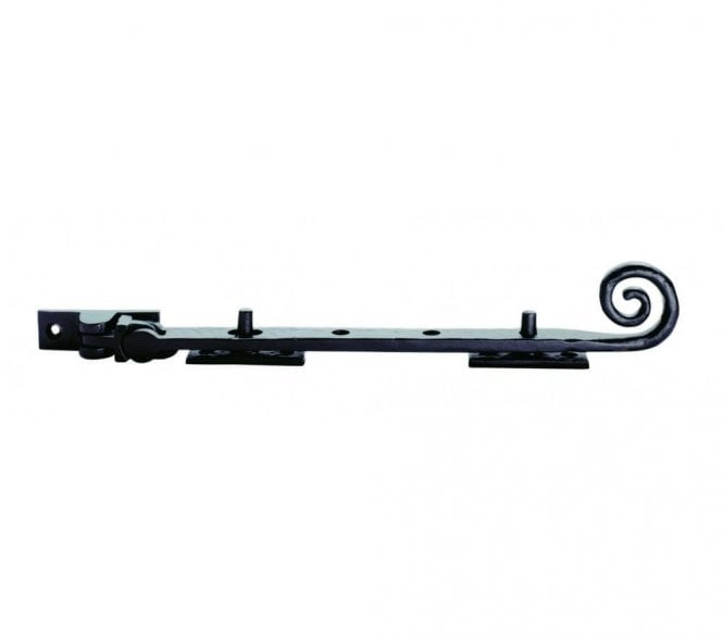 Ludlow LF5541 Curly-Tail Casement Stay 203mm - Black Antique
