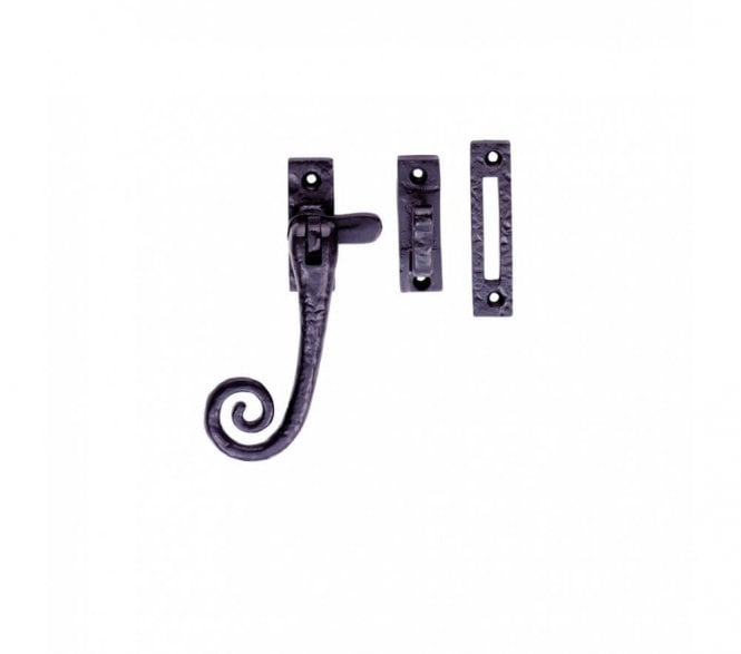 Ludlow LF5542 Curly-Tail Casement Fastener - Black Antique