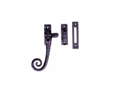 Ludlow LF5542 Curly-Tail Casement Fastener - Black Antique