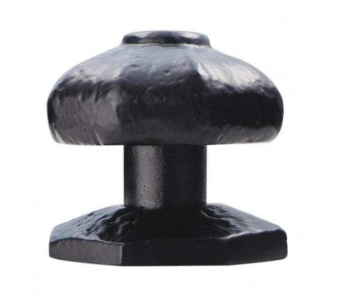 Ludlow LF5550 Octagonal Centre Door Knob - Black Antique