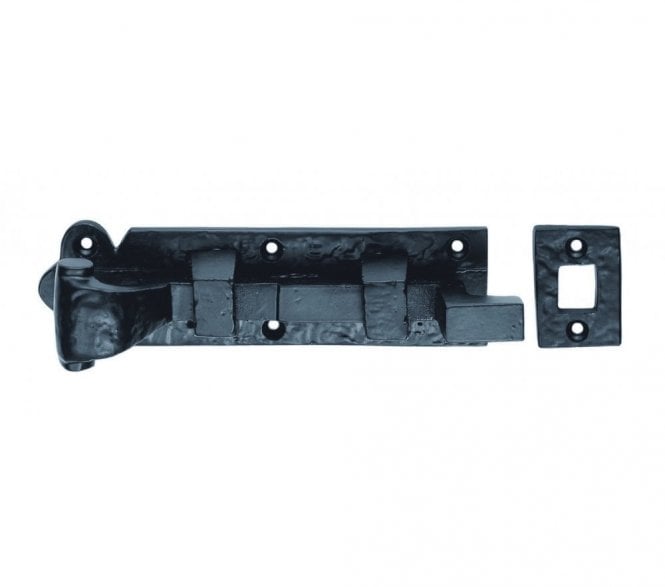 Ludlow LF5563 Cranked Door Bolts - Black Antique