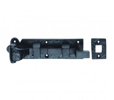 Ludlow LF5563 Cranked Door Bolts - Black Antique