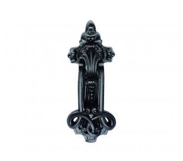 Ludlow LF5591 Ornate Door Knocker - Black Antique