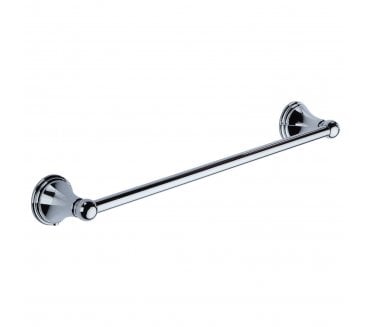 M.Marcus Cambridge Single Towel Rail 450mm - Polished Chrome