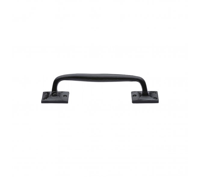 M Marcus FB1150 Cranked Door Pull Handle - 254mm - Rustic Black
