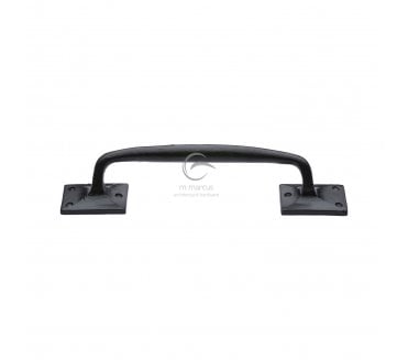 M Marcus FB1150 Cranked Door Pull Handle - 305mm - Rustic Black