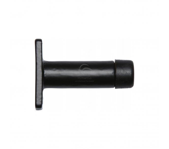 M Marcus FB121 Smooth Door Stop 72mm - Rustic Black