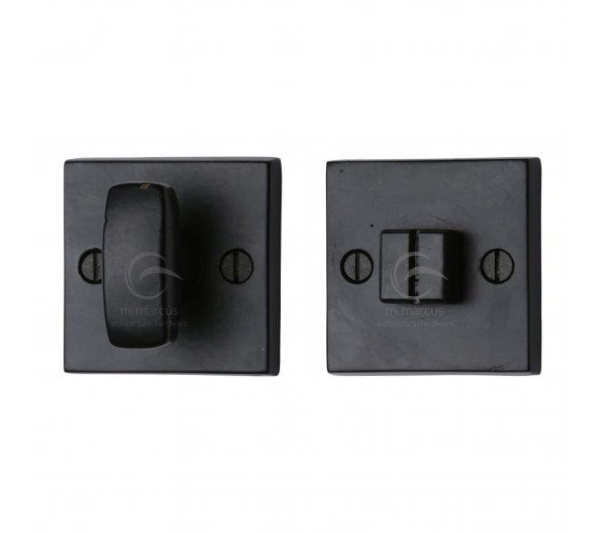 M.Marcus FB155 Square Bathroom Turn & Release - Rustic Black
