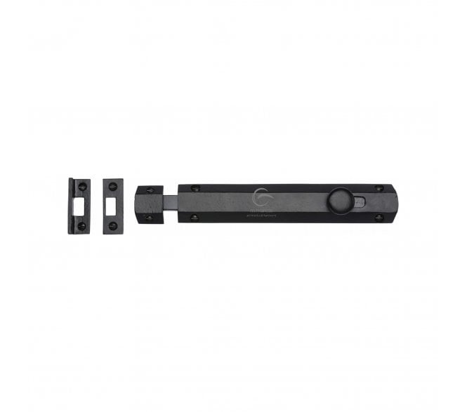 M Marcus FB1685 Surface Door Bolt 203mm  - Rustic Black