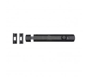 M Marcus FB1685 Surface Door Bolt 203mm  - Rustic Black