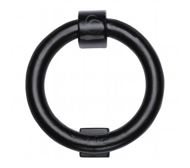 M Marcus FB339 Ring Door Knocker - Rustic Black