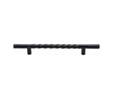 M Marcus FB349 Barley Twist Door Pull Handle 457mm - Rustic Black